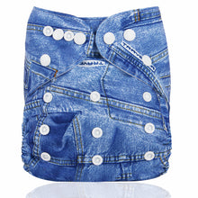 Load image into Gallery viewer, Bear Leader 207 Baby Diaper Cover Wrap Blue Baby Nappy Changing Reusable Baby Cloth Diapers Washable Pool Cover 13 Color