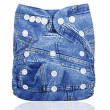 Load image into Gallery viewer, Bear Leader 207 Baby Diaper Cover Wrap Blue Baby Nappy Changing Reusable Baby Cloth Diapers Washable Pool Cover 13 Color