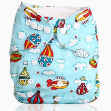 Load image into Gallery viewer, Bear Leader 207 Baby Diaper Cover Wrap Blue Baby Nappy Changing Reusable Baby Cloth Diapers Washable Pool Cover 13 Color
