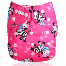 Load image into Gallery viewer, Bear Leader Baby Nappies 2018 Cartoon Unisex One Size Baby Washable Cloth Nappy Reusable Pocket Diaper Suit 0-2 years 3-15kg