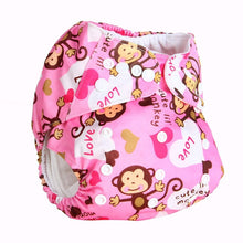 Load image into Gallery viewer, Bear Leader Baby Nappies 2018 Cartoon Unisex One Size Baby Washable Cloth Nappy Reusable Pocket Diaper Suit 0-2 years 3-15kg